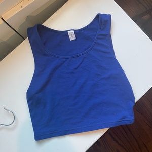BP, NORDSTROM // Blue BP Cropped Tank